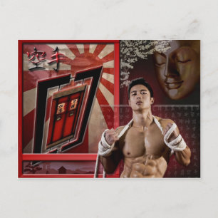 Postale Carte Karate