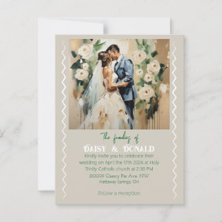 POSTALE " CARTE MARIAGE "