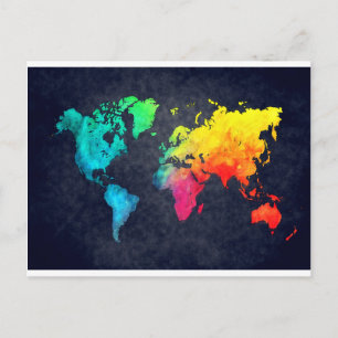 Postale carte mondiale