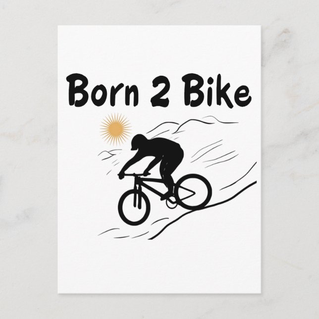 Postale Carte moto (Devant)