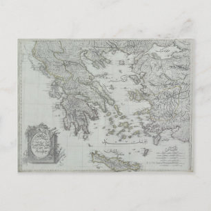 Postale Carte nautique
