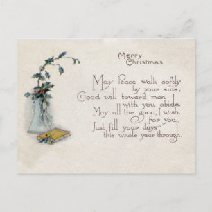 Postale Carte Noël vintage