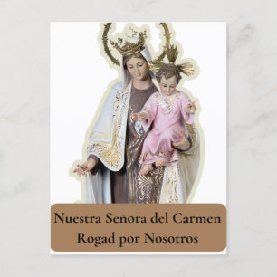 Postale Carte NUESTRA SEÑORA DEL CARMEN