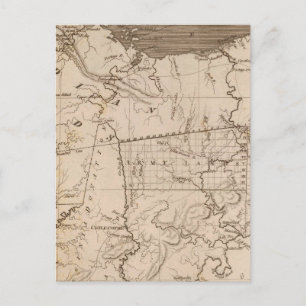 Postale Carte Ohio par Arrowsmith
