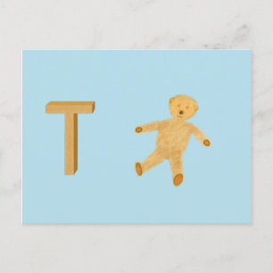 Postale Carte Ours Teddy