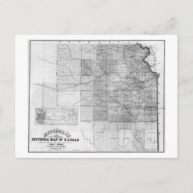 Postale Carte panoramique KansasKansas (Devant)