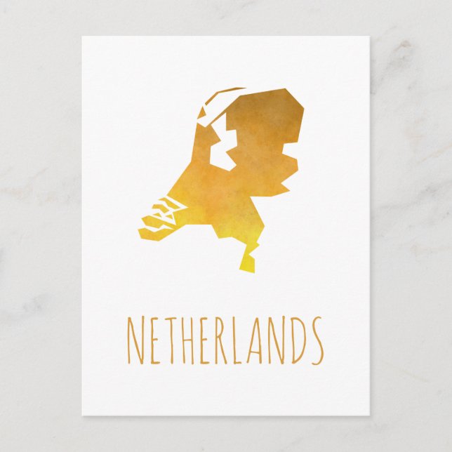 Postale Carte Pays-Bas (Devant)