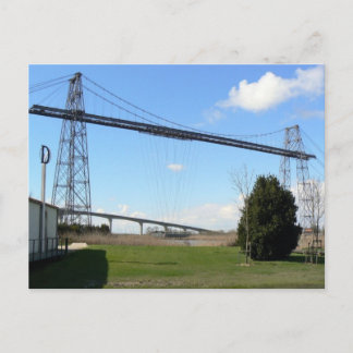 Postale carte Pont transbordeur de Rochefort mer