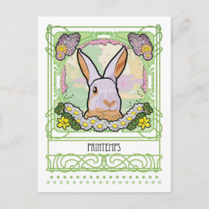 POSTALE CARTE POST PRINTEMPS