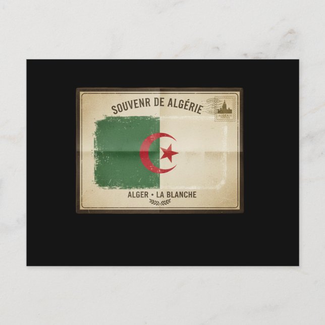 Postale carte postal Algérie (Devant)