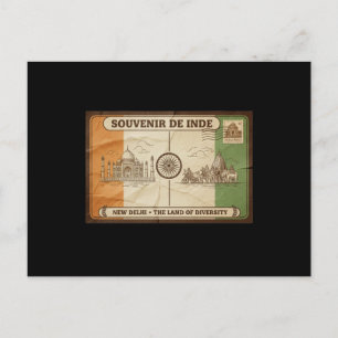 Postale carte postal inde