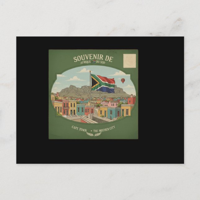 Postale carte postal  l'Afrique du Sud  (Devant)