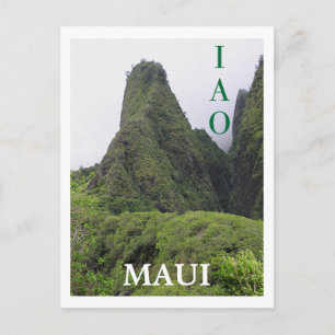 POSTALE CARTE POSTALE, AIO NEEDLE (MAU)I ENSHROUES DANS LE