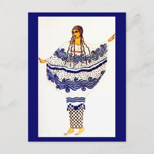 Postale Carte postale-Art de la mode-Bakst 15