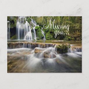 Postale Carte postale/cascade