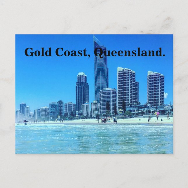 Postale Carte postale, Gold Coast. (Devant)
