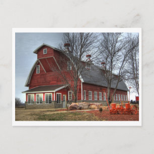 Postale Carte postale, grange Leyson