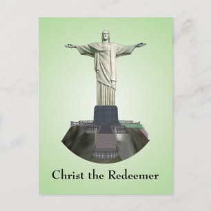 Postale Carte postale: Le Christ Rédempteur Statue