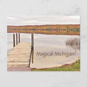 Postale carte postale/"Magic Michigan"/Lime Lake/Leelanau 