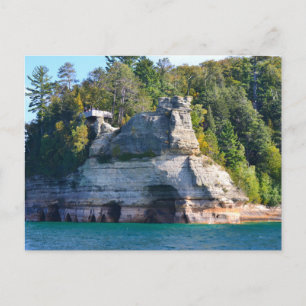 Postale Carte postale/Miners Castle Michigan
