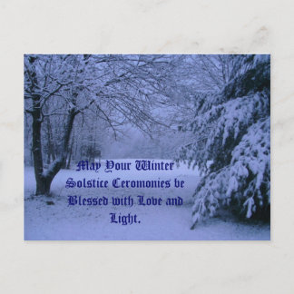 Postale Carte postale, Puisse Votre Cérémonie Solstice D'H