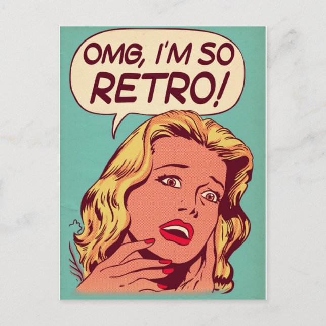 Postale carte postale, rétro, femmes (Devant)