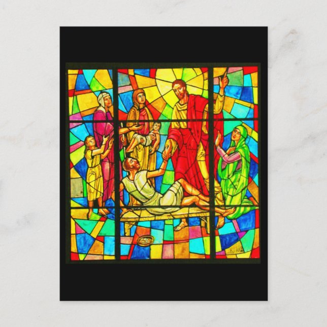 Postale Carte postale-Vitrail-27 (Devant)