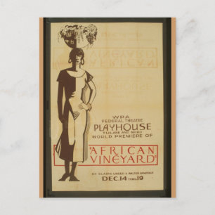 Postale Carte postale-WPA-Vignoble africain