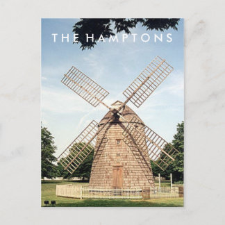 Postale CARTE POSTCARD DU Windmill Hamptons