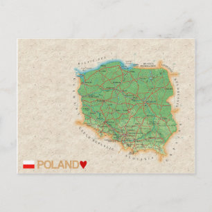 Postale CARTE POSTCARDS ♥ Pologne
