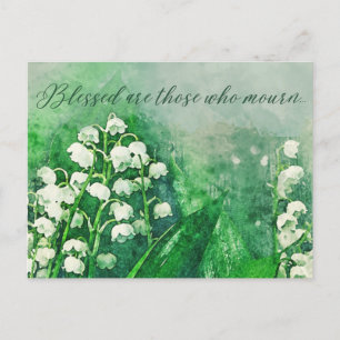 Postale Carte pour écrire des mots de sympathie