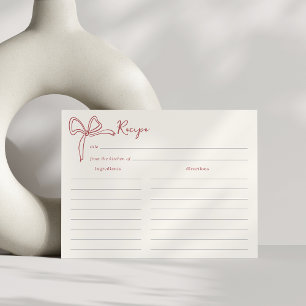 Postale Carte Recette Fête des mariées Dolce Vita