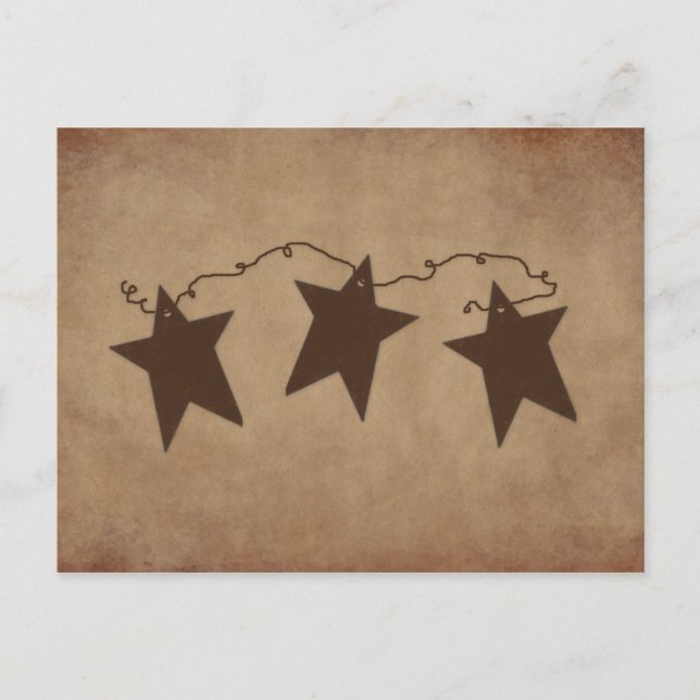Postale Carte Recette Stars Rusty (Devant)