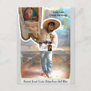 Postale Carte Saint José Luis Sánchez del Rio