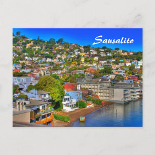 Postale Carte Sausalito