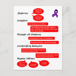 Postale Carte Signaux d'avertissement