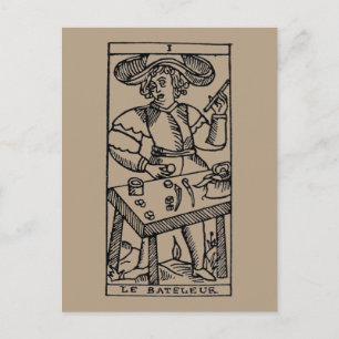 Postale Carte Tarot : Le Contrebandier
