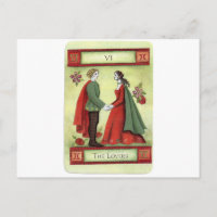 Carte tarot "Les Amoureux"
