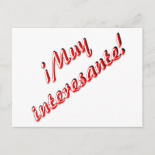 Postale Carte très intéressante