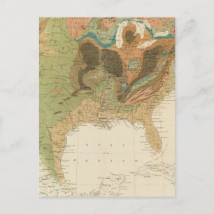 Postale Carte USA de Geol