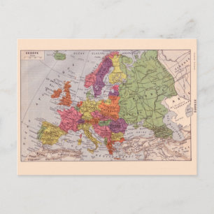 Postale Carte vintage, 1920, Europe