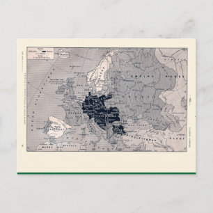 Postale Carte vintage, 1920, Première Guerre mondiale, Eur