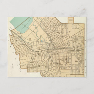 Postale Carte vintage de Syracuse New York (1895)