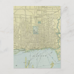 Postale Carte vintage de Toronto (1901)