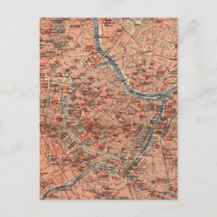 Postale Carte vintage de Vienne Autriche (1920)