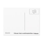 Chat signe hobo, gentille dame vit ici carte posta