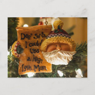 Postale Cher Père Noël, Je Pourrais Utiliser Une Carte Pos
