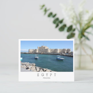 Postale Citadelle de Qaitbay, Alexandrie, Egypte Carte pos