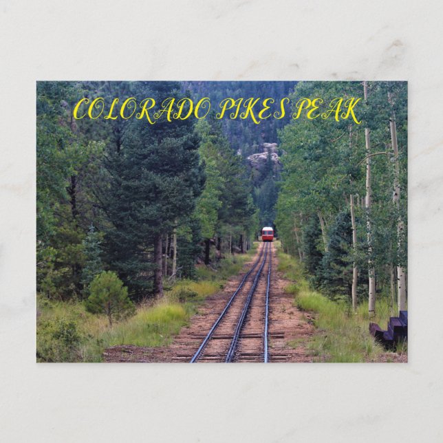 Postale Colorado Pikes Peak POST CARTE (Devant)