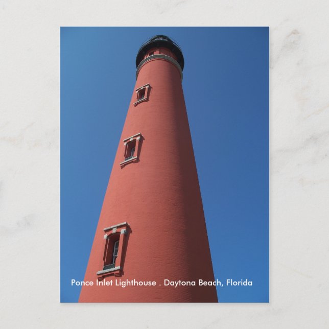 Postale Daytona Beach Florida Lighthouse Photo carte posta (Devant)